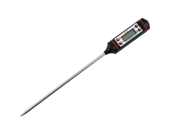 Cooking Thermometer Digital Thermometer Ultra Accurate Instant Read LCD Screen with Long Stainless P