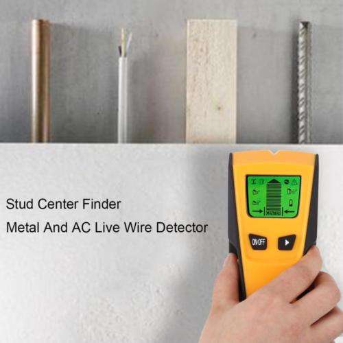Stud Center FinderMetal & AC Live Wire Detector