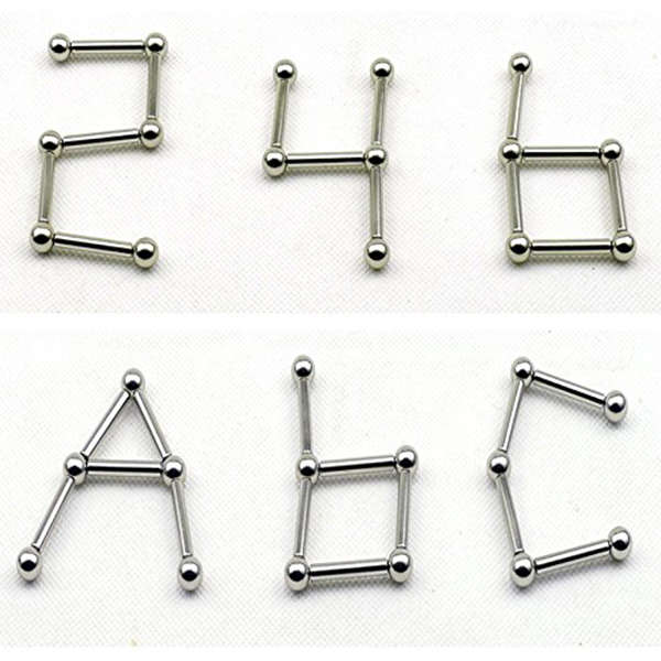 Magnet Building Blocks Toy Set 36 Stick+27 Ball)