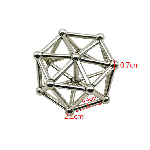 Magnet Building Blocks Toy Set 36 Stick+27 Ball)