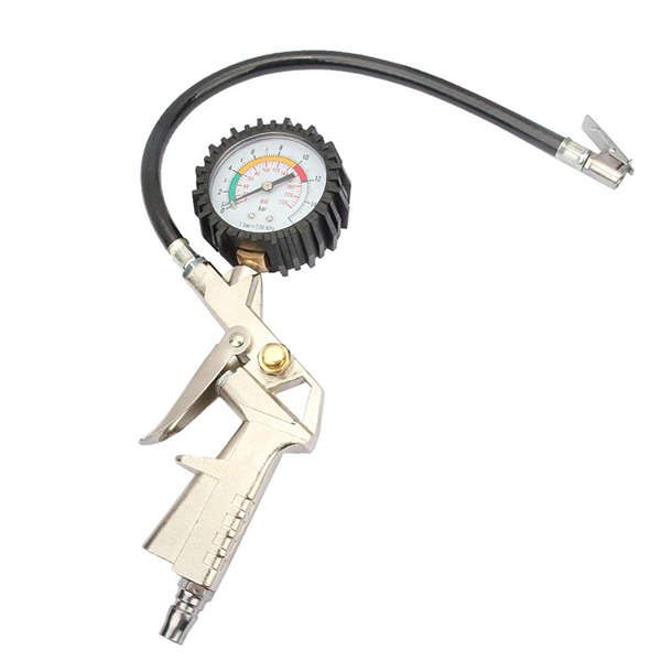 3 in 1 Measure Tire Pressure Gauge with Hose