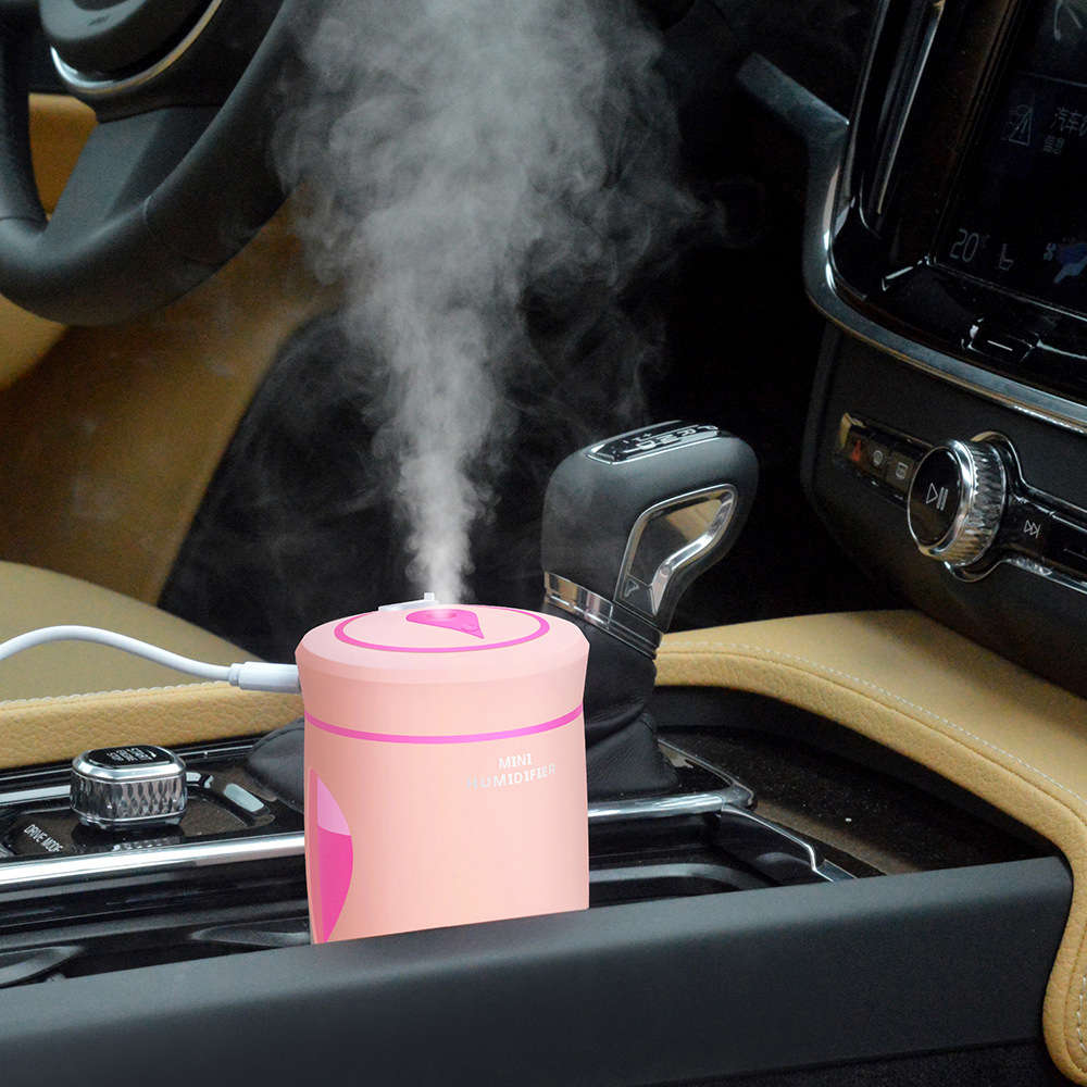 5 in 1 USB Woodpecker Multifunction Humidifier - Pink
