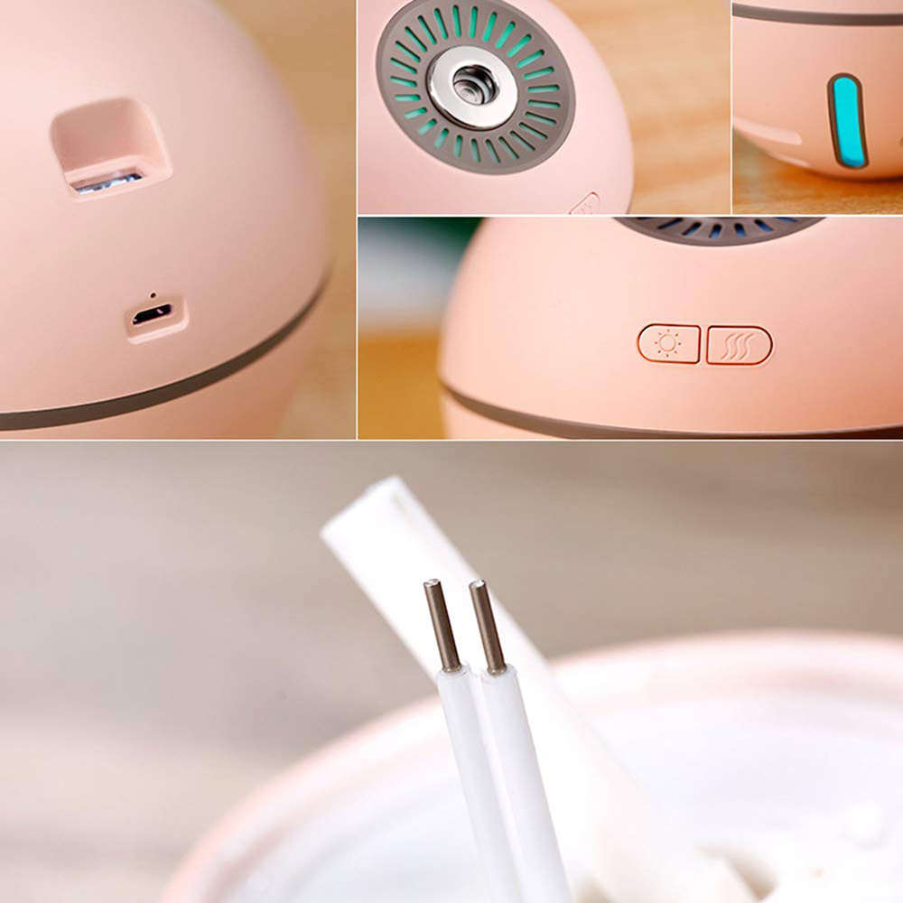 4-in-1 Space Ball Humidifier - Pink