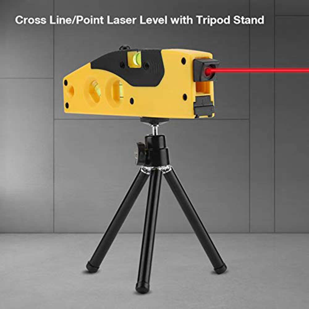 Cross Line / Point Laser Level with Tripod Stand