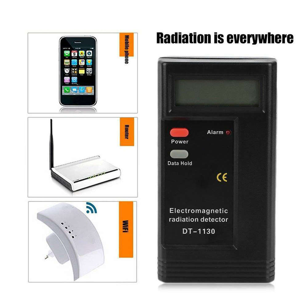 Digital LCD Electromagnetic Radiation Detector