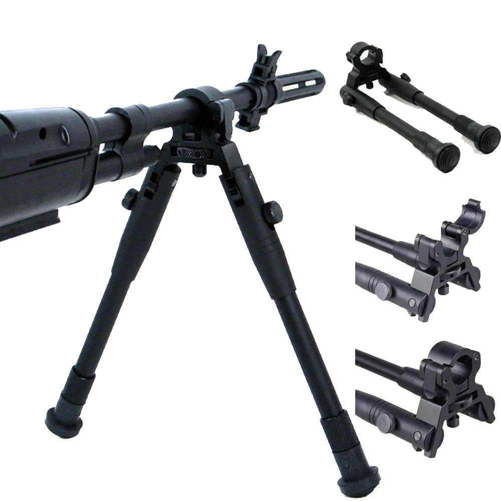Tactical Hunting Clamp-On Rifle Adjustable Bipod Stabilizer