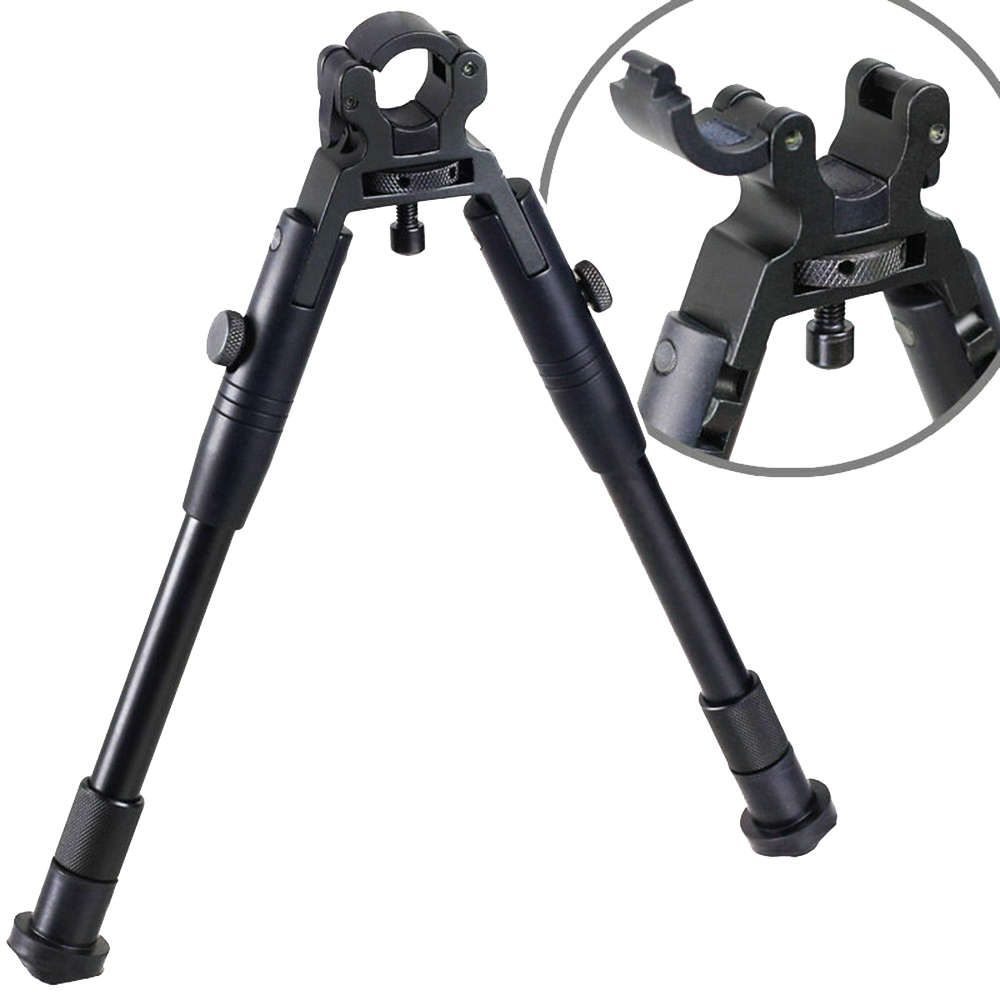 Tactical Hunting Clamp-On Rifle Adjustable Bipod Stabilizer