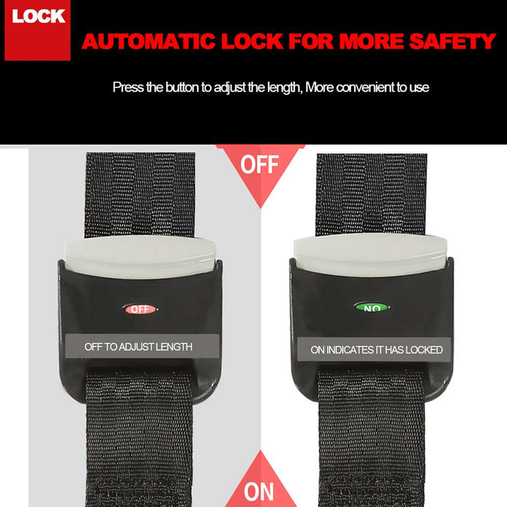 Adjustable Child Safety Seat ISOFIX Latch Connector