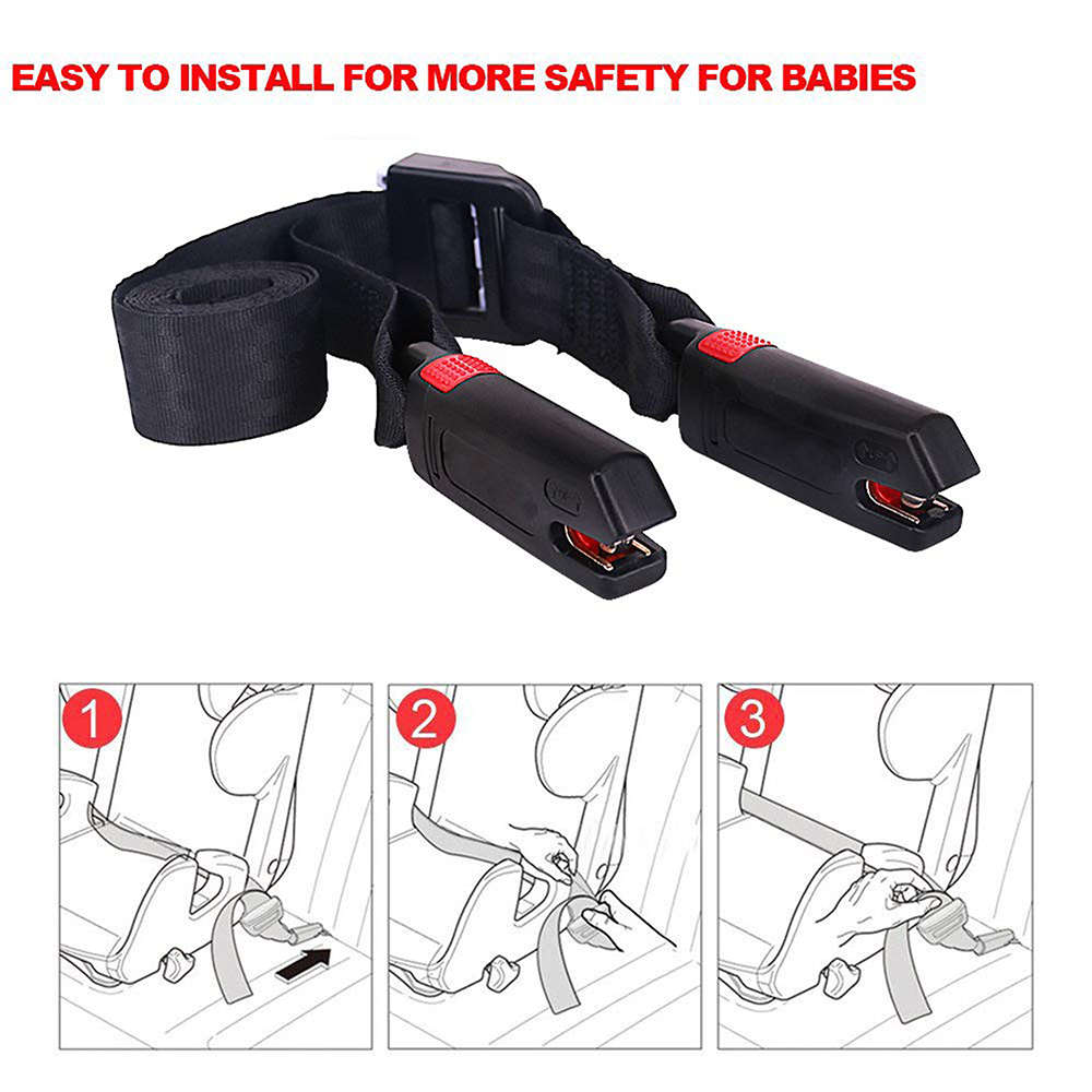 Adjustable Child Safety Seat ISOFIX Latch Connector
