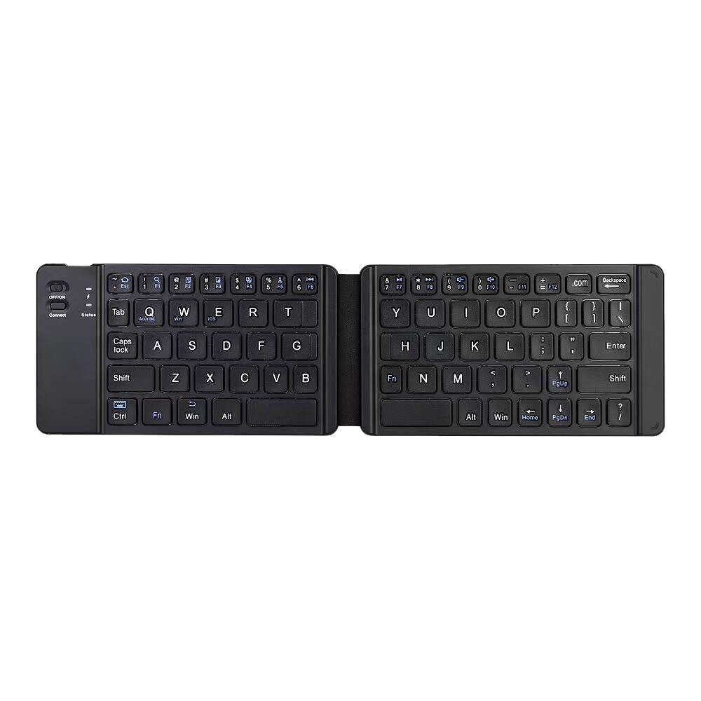 Ultra-Slim Folding Mini Wireless Bluetooth Keyboard