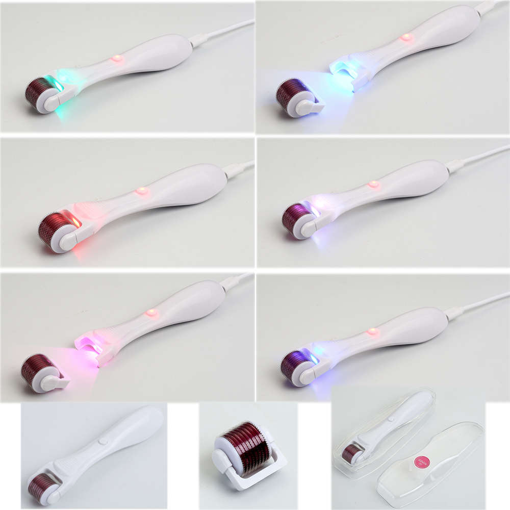 0.5mm LED Vibrating Microneedle Derma Roller