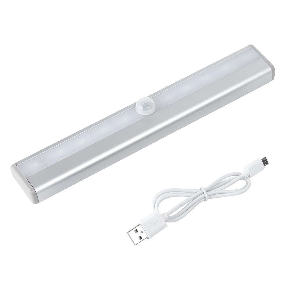 Portable 10 LED Rechargeable Motion Sensor Closet Light