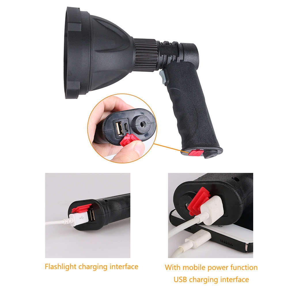 Outdoor Camping LED High-Power Handheld Miner's Lamp