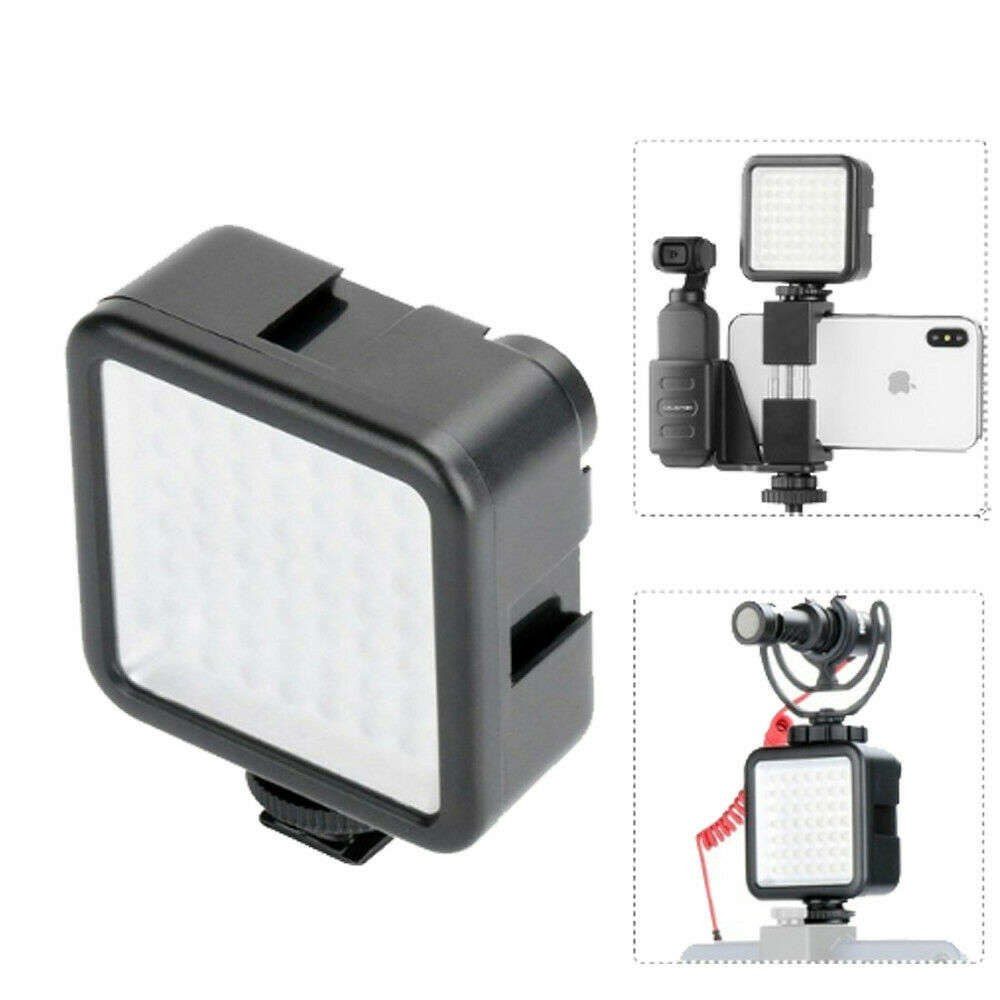 Portable 49 LED Studio Video Flash Light for Sport Camera DV Camcorder