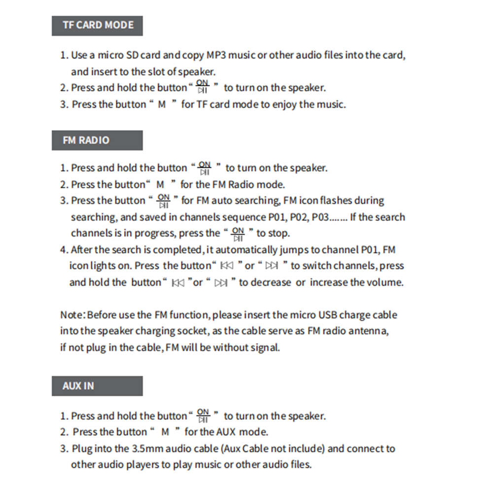 MultiFunction LED Mirror Digital Alarm Clock Bluetooth Speaker FM Radio