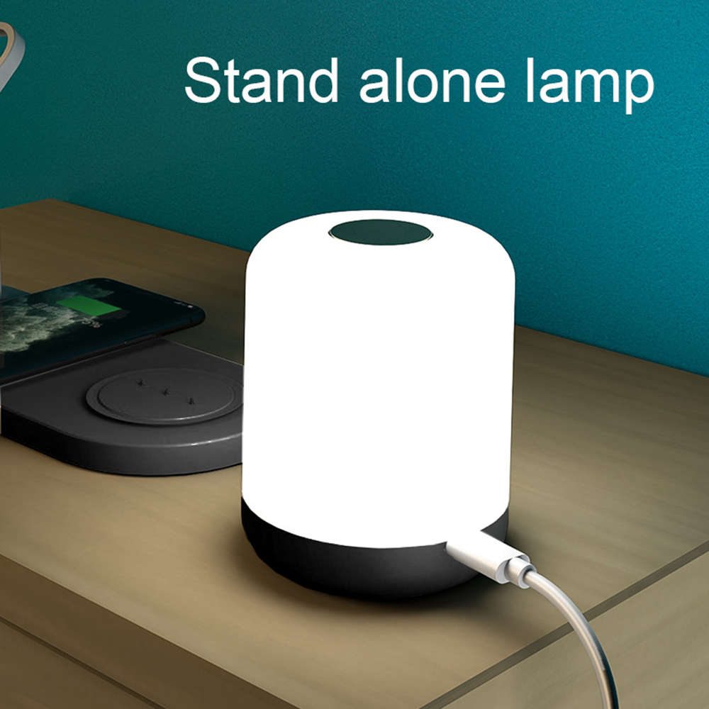 Multi-Function 10W Fast Charging Stand with LED Touch Night Light