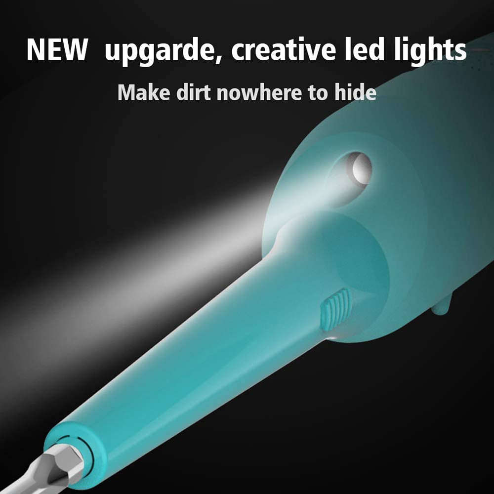 Electric Dental Calculus Plaque Remover Kit with LED Light