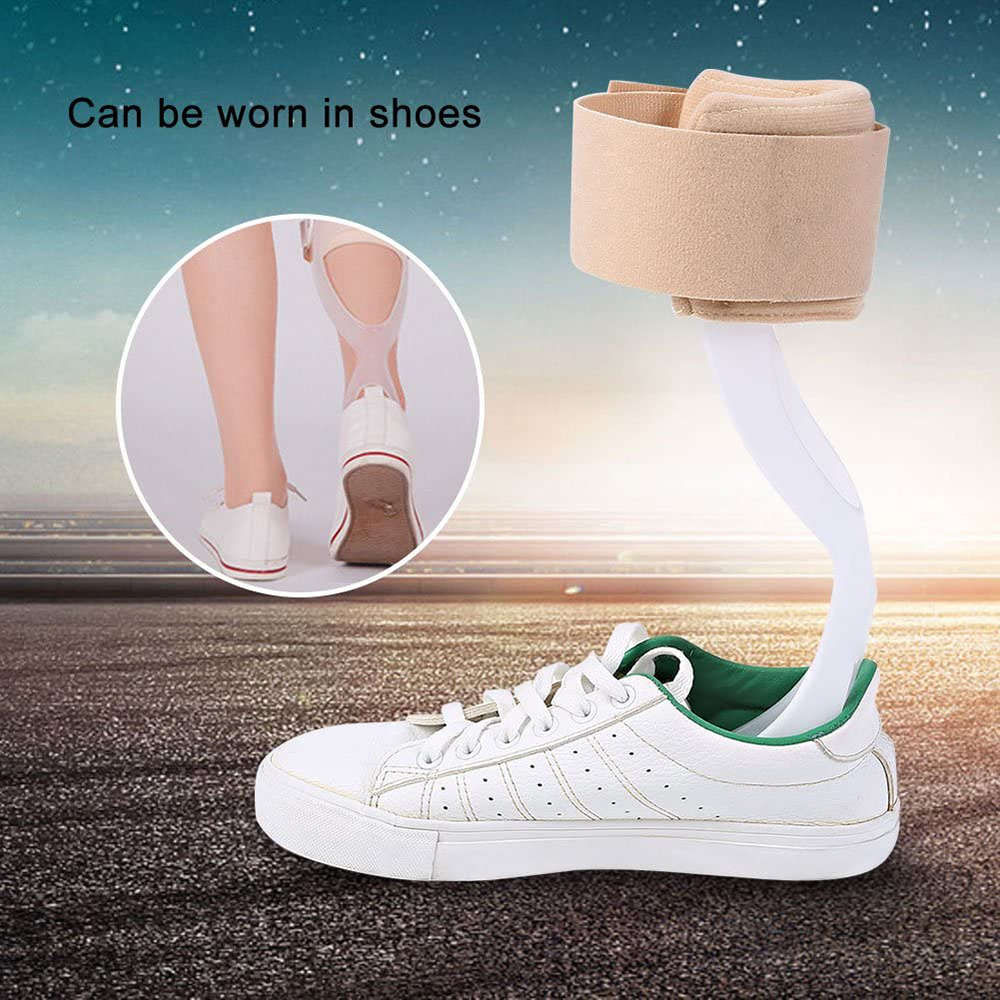 Foot Drop Orthosis Ankle Corrector Brace Support (Size:L) - Right