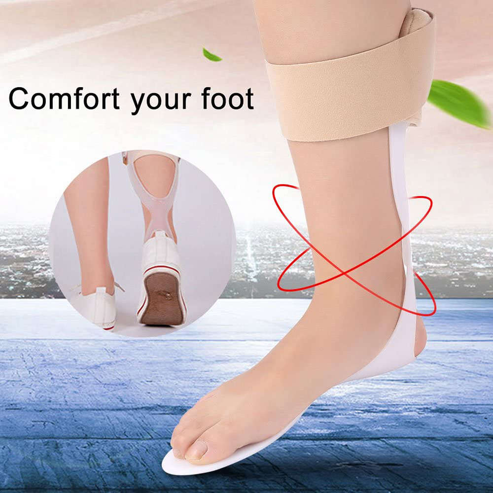 Foot Drop Orthosis Ankle Corrector Brace Support (Size:L) - Right