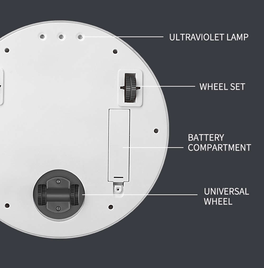 4-in-1 Movable Air Purifier Humidifier UV Aroma Diffuser Spray
