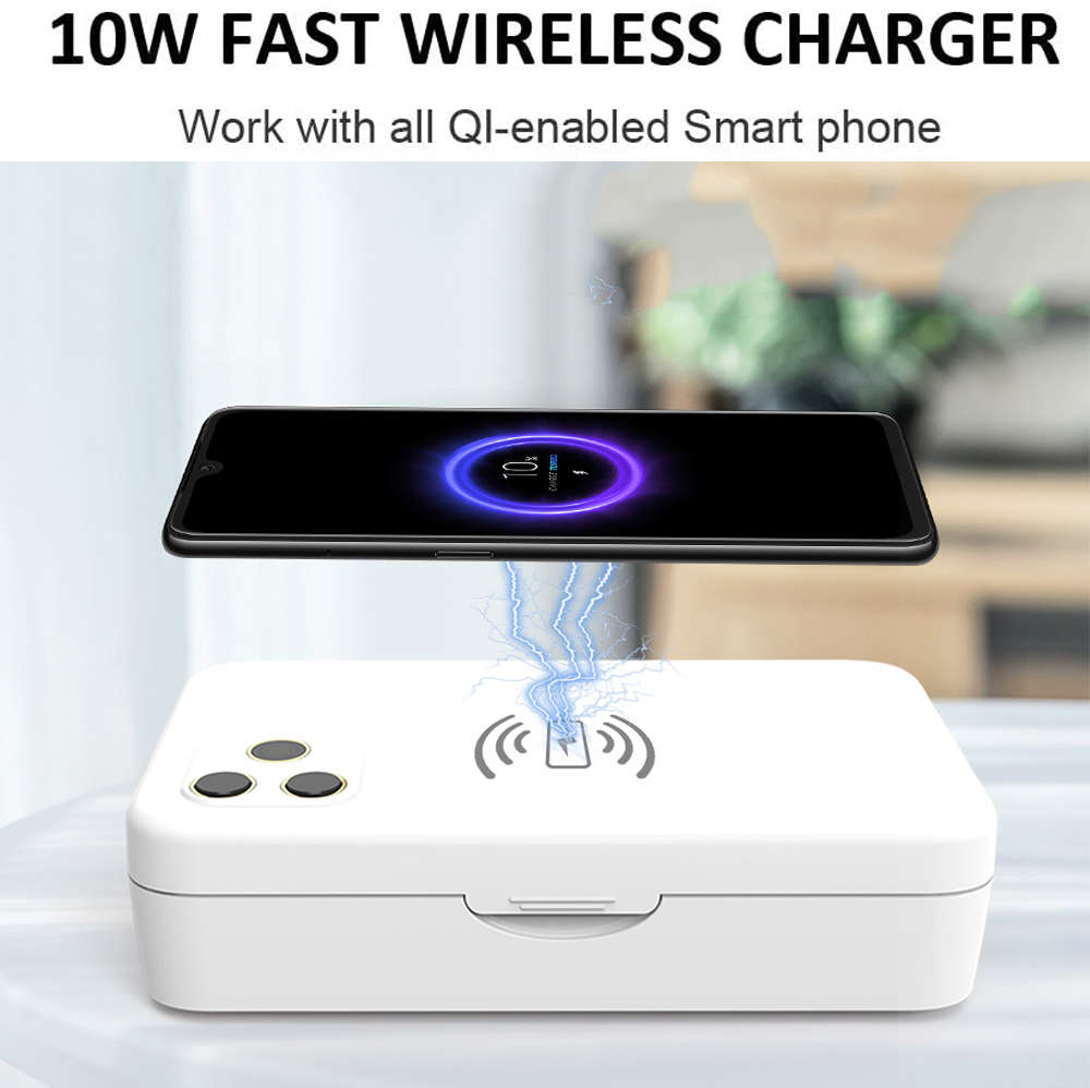 Multi-Functional UV Steriliser Box with Built-In Wireless Charger