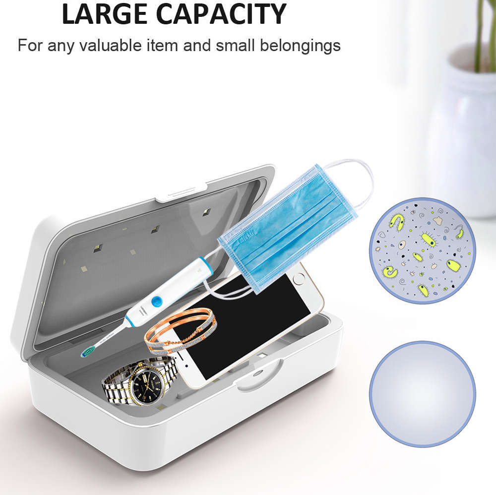 Multi-Functional UV Steriliser Box with Built-In Wireless Charger