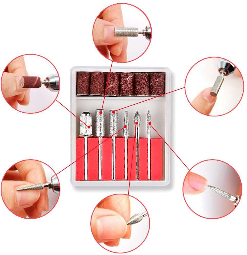 Professional Pen Shape Electric Manicure Pedicure Drill Machine - Green