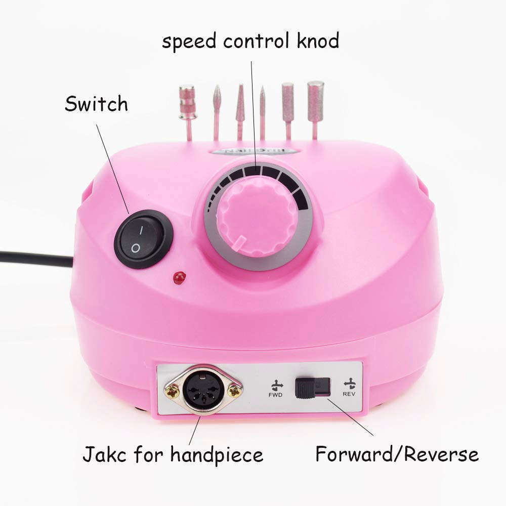 Professional Electric Manicure File Nail Drill Machine Kit Set