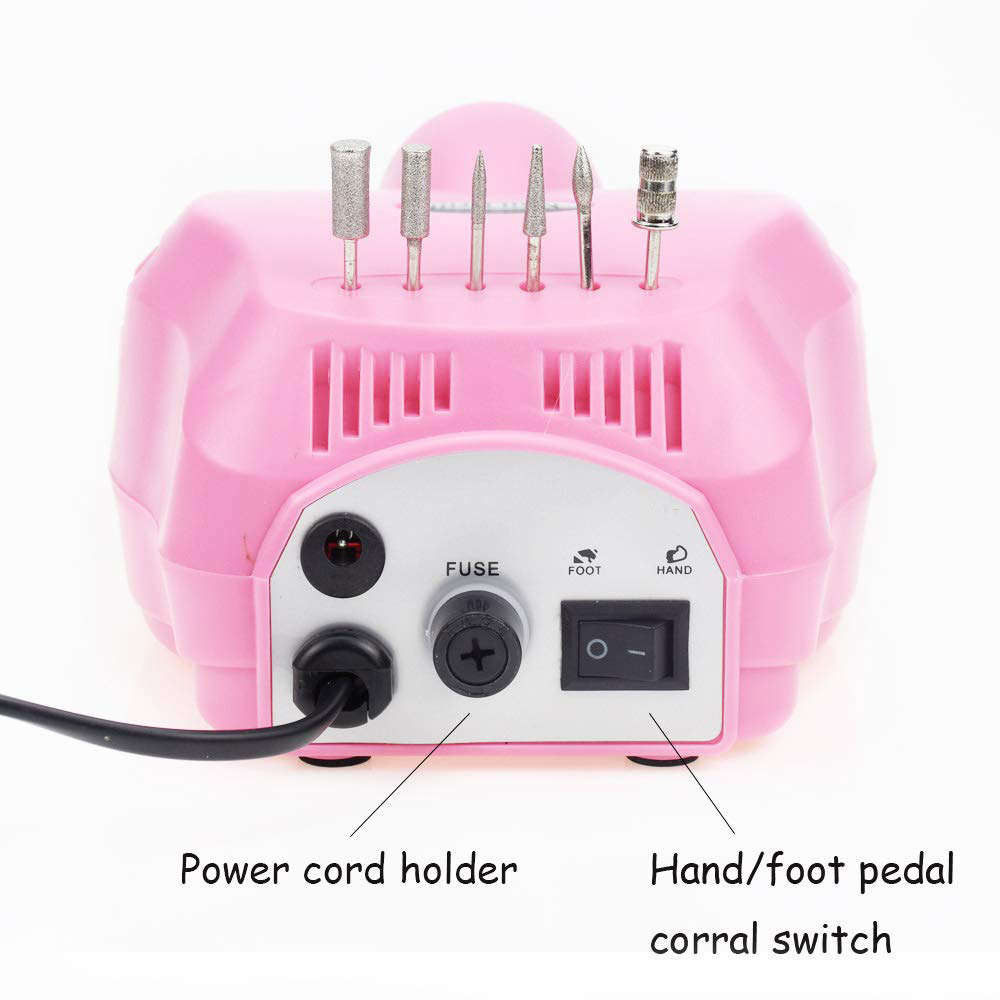 Professional Electric Manicure File Nail Drill Machine Kit Set