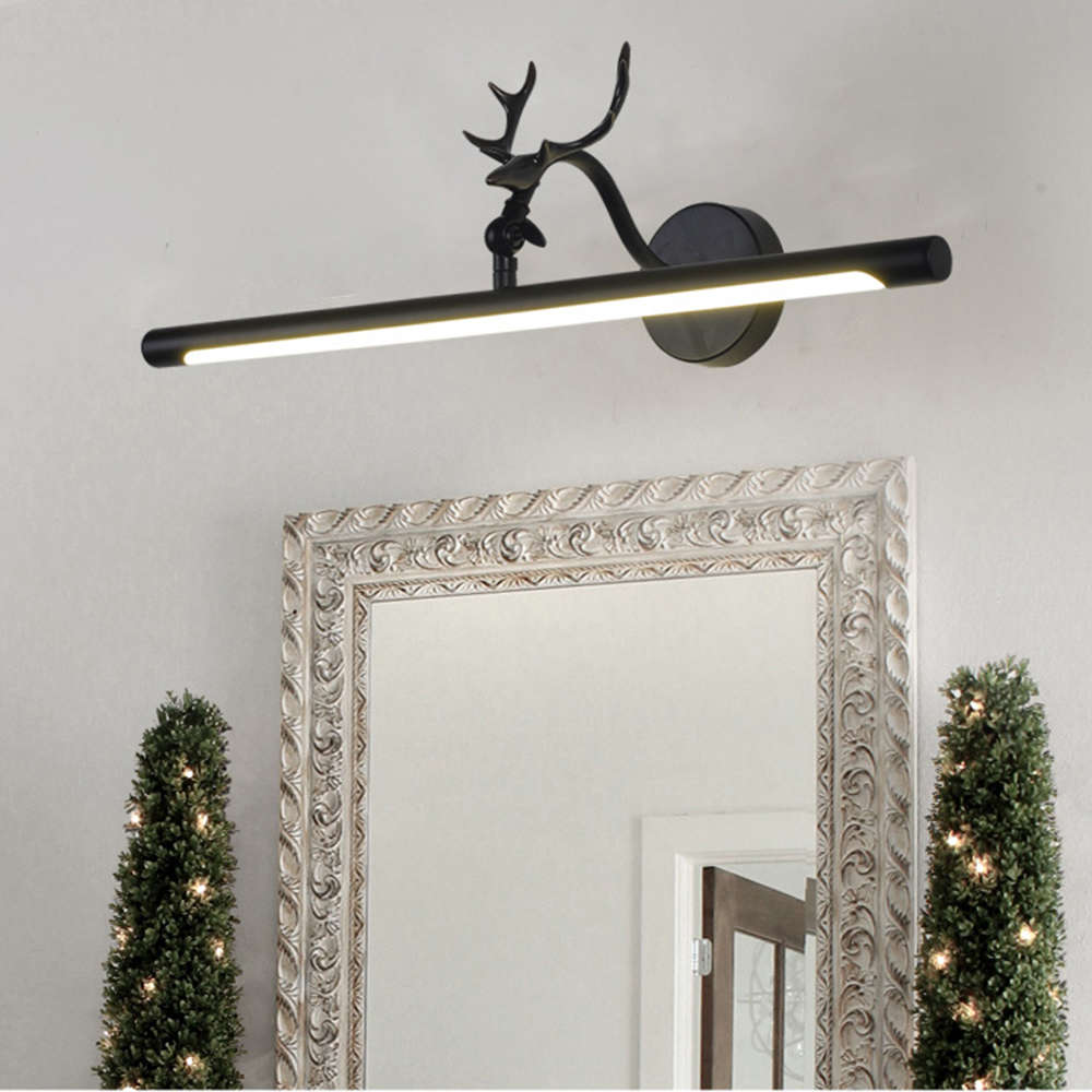 9 Watt Antler LED Wall Bathroom Mirror Front Light - 45cm