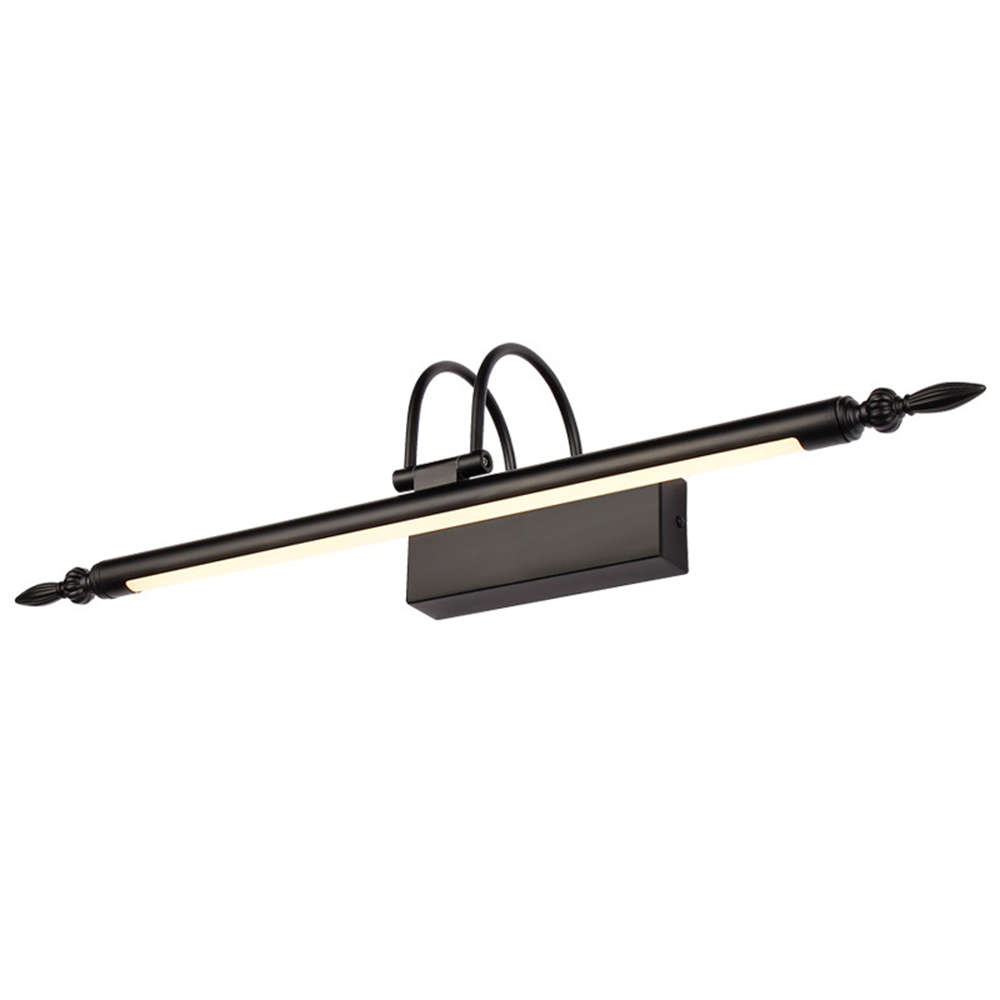 56cm 9 Watt Antique LED Wall Bathroom Mirror Front Light - White Light