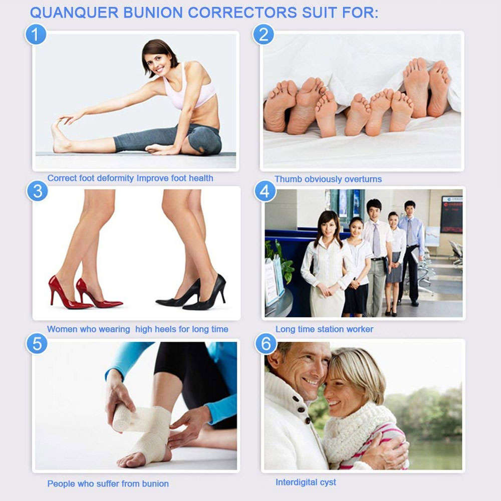 Bunion Device Hallux Valgus Orthopedic Braces Toe Correction - Left