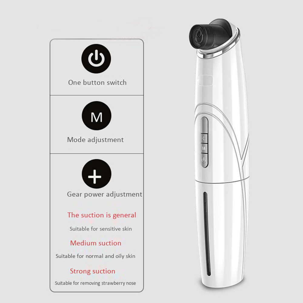 Hot Compress Thermal Blackhead Remover Vacuum Suction Pore Cleaner