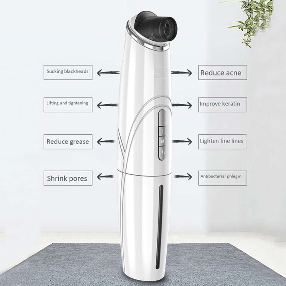 Hot Compress Thermal Blackhead Remover Vacuum Suction Pore Cleaner