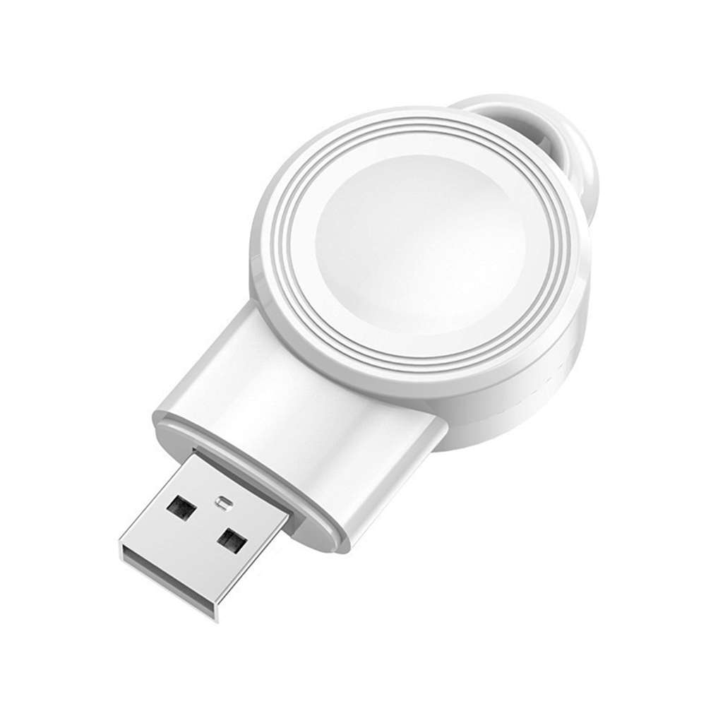 Portable Magnetic Wireless Charger for Apple Watch Series - White