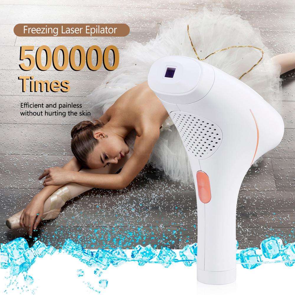 Portable Electric 500,000 Flashes Painless Laser Hair Removal Epilator