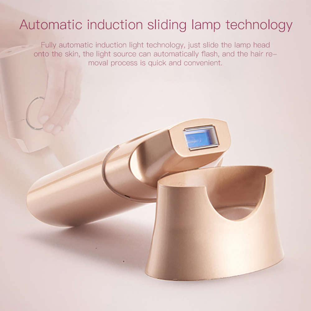 Professional 200000 Flashes IPL Laser Epilator Lady Hair Removal - Gold