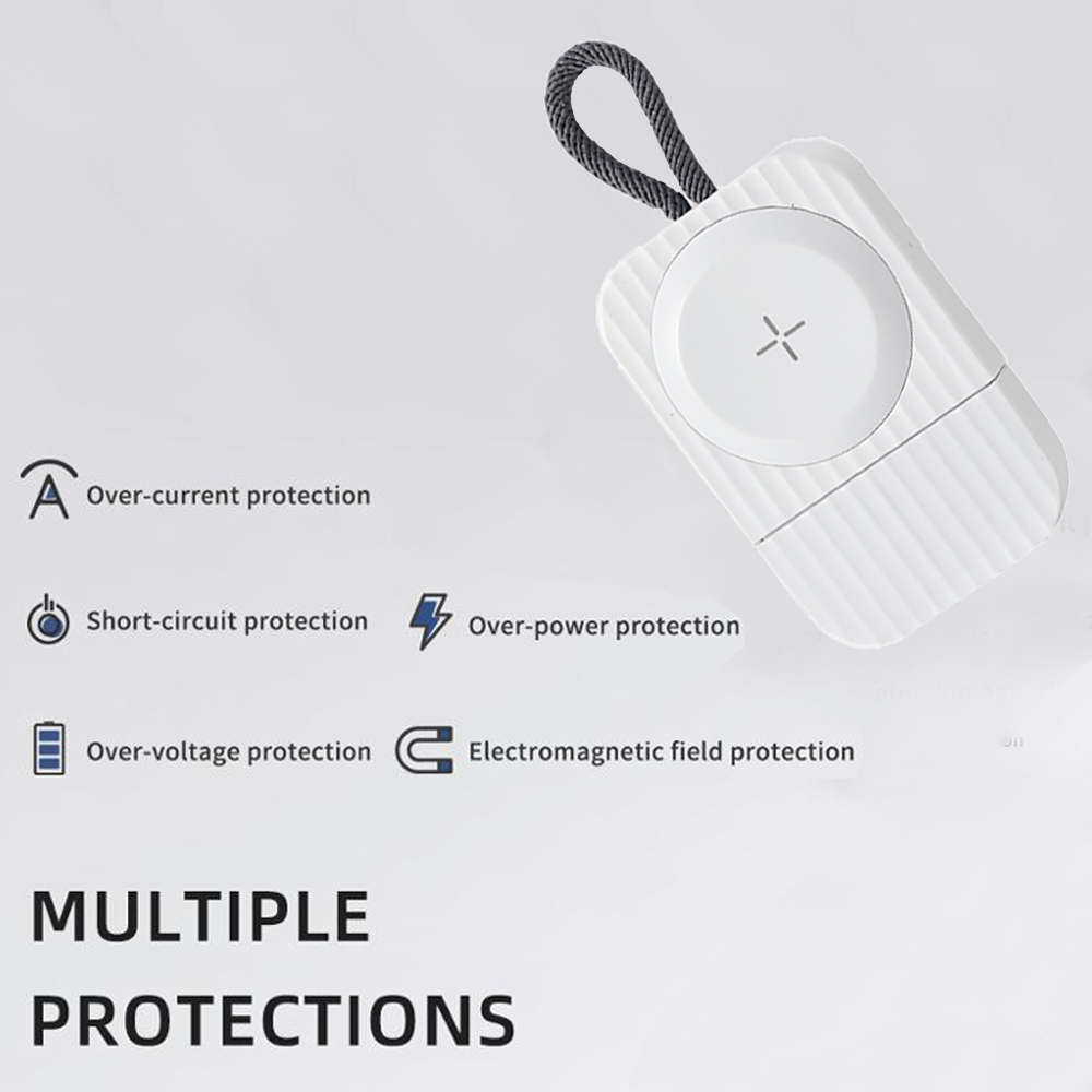 Portable Magnetic Wireless Charger Pad for Apple Watch Series