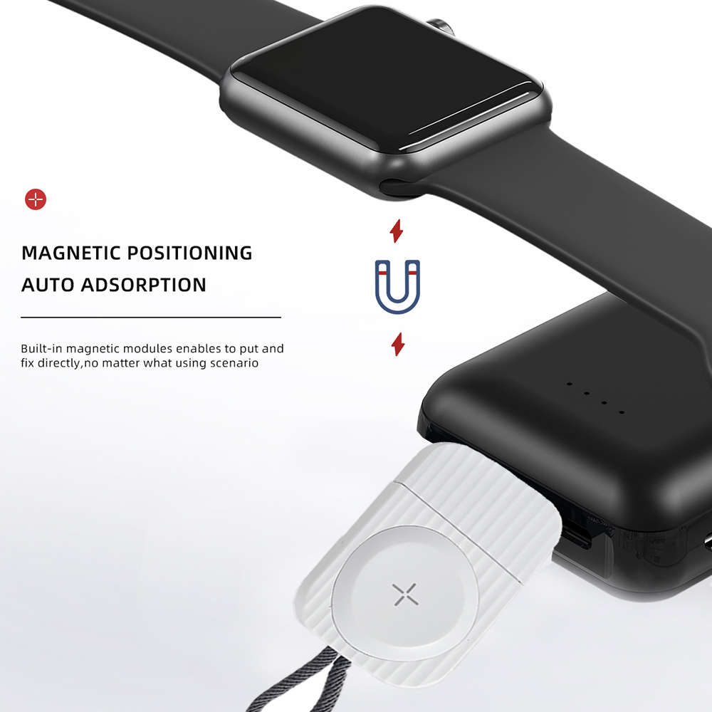 Portable Magnetic Wireless Charger Pad for Apple Watch Series