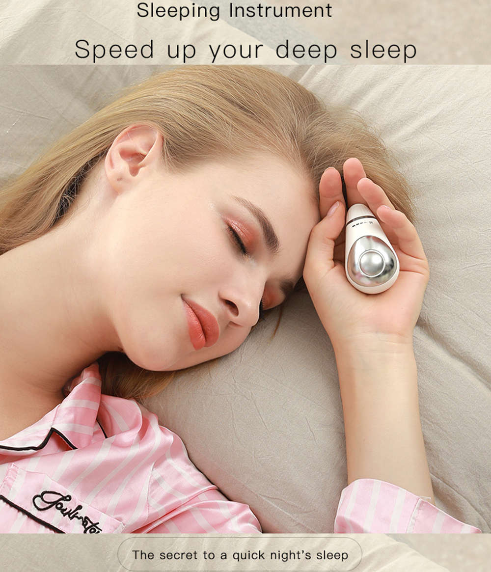 Portable Handheld Mini Massage Micro-current Sleep Aid for Sleeping