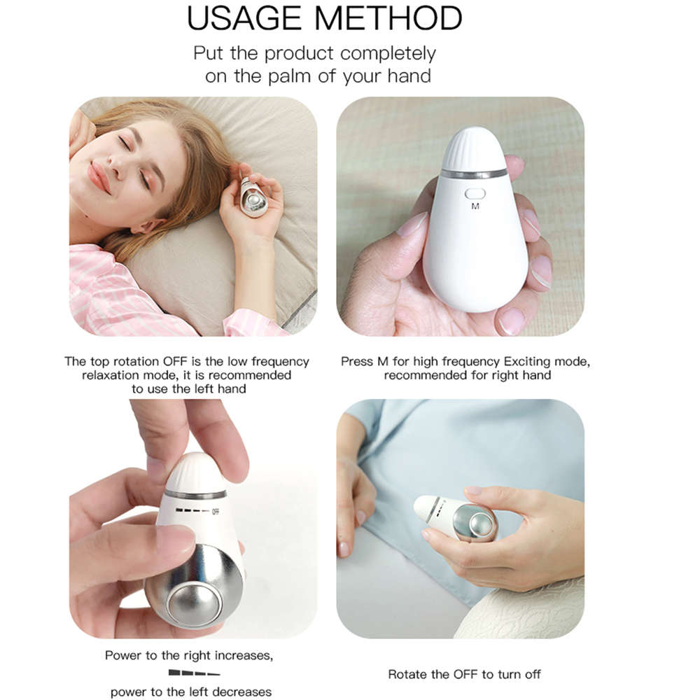 Portable Handheld Mini Massage Micro-current Sleep Aid for Sleeping