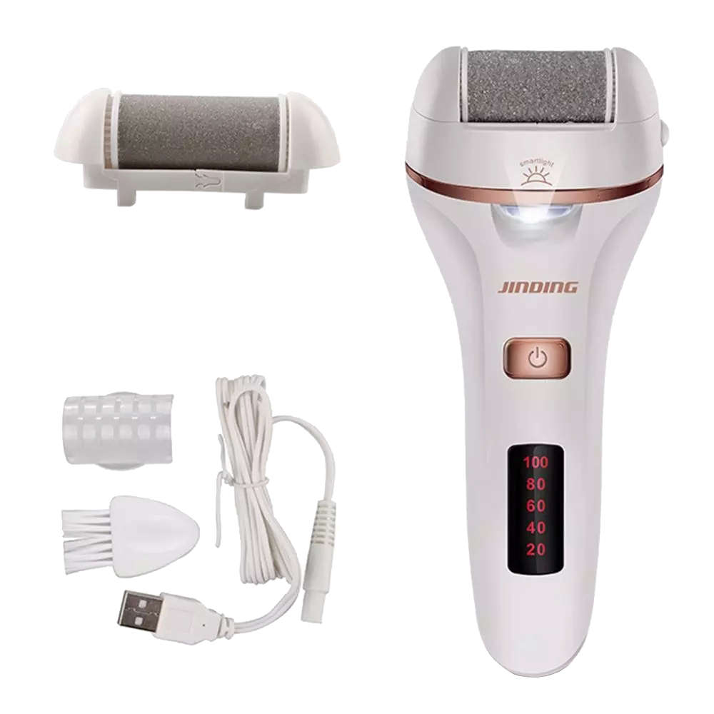 Portable 2-in-1 Electric Foot File Dead Dry Skin Callus Remover