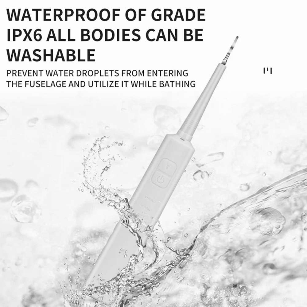 Portable Electric Sonic Dental Calculus Remover with LED Light