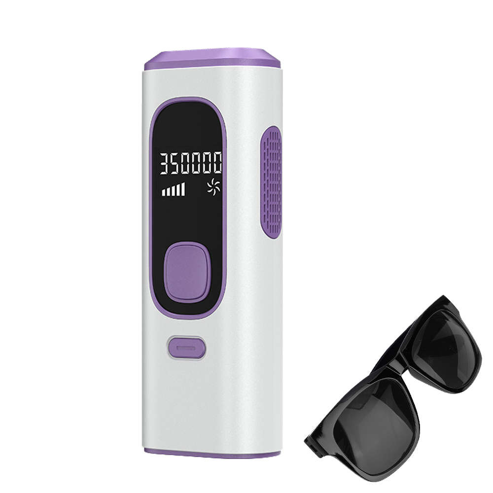 Professional 990000 Flash IPL Laser Hair Removal Epilator Machine Purple