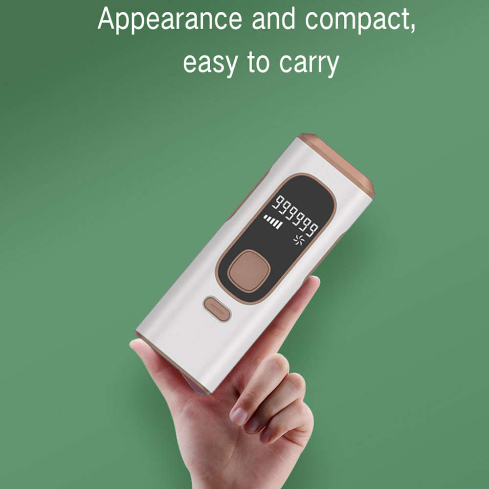 Professional 990000 Flash IPL Laser Hair Removal Epilator Machine Gold