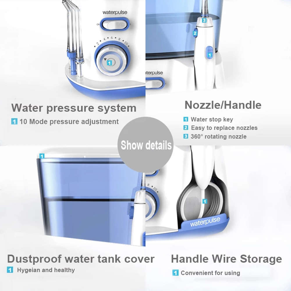 800ml Capacity Water Dental Flosser