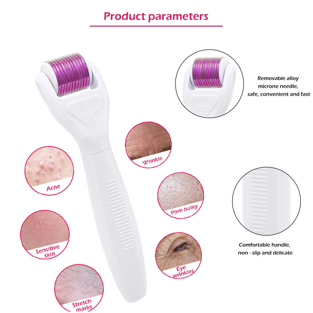 8 in 1 JADE + ICE Derma Roller Micro Needle Kits for Multiple Skin Care