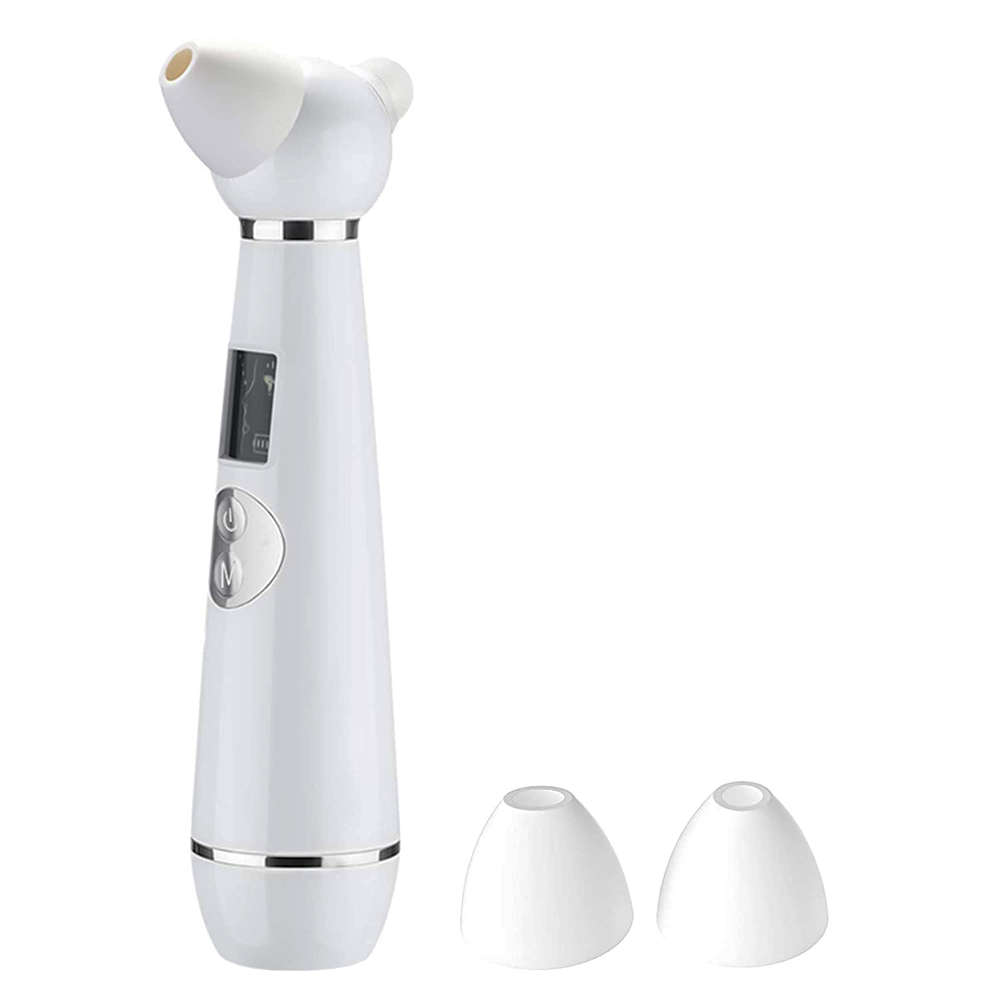 2 in 1 WiFi Visual Electric Blackhead Remover & Eye Massager - Silver