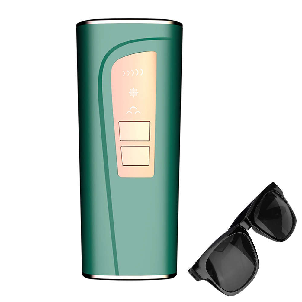 990000 Flash Permanent Painless IPL Laser Epilator Hair Removal - Green