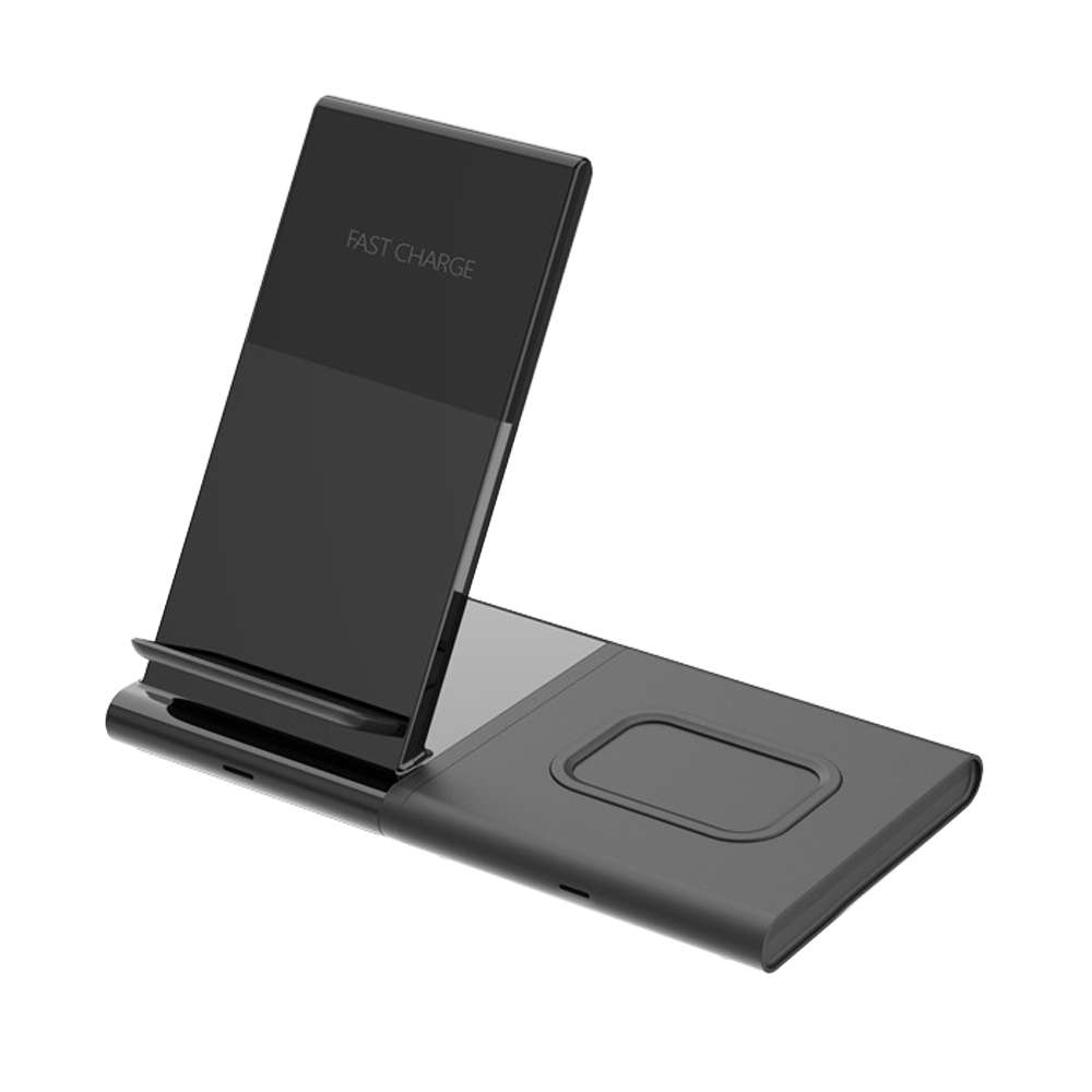 2-in-1 Magnetic Wireless Charger Stand for iPhone 12 Pro 12/Airpods Pro